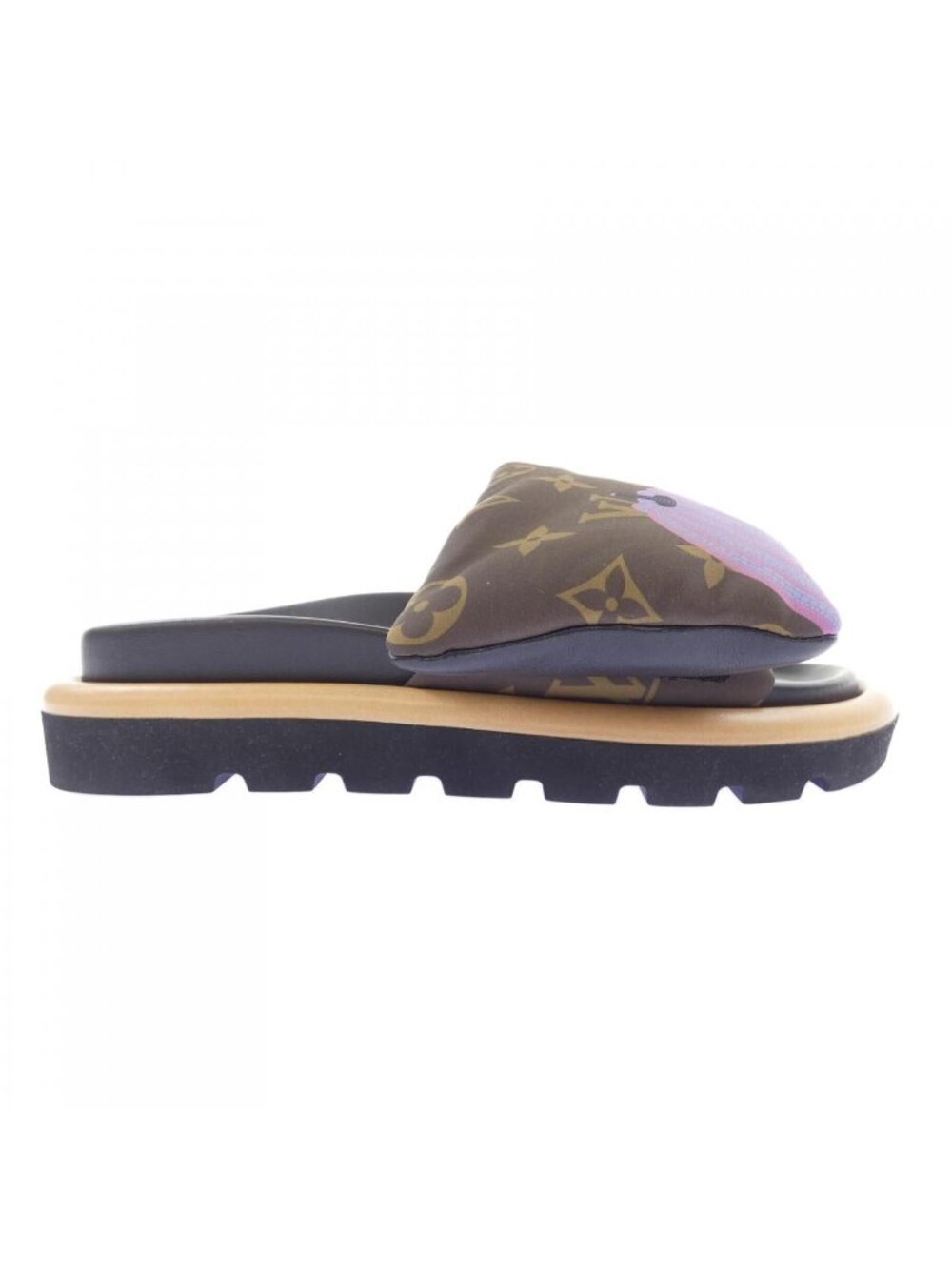 Louis Vuitton Yayoi Kusama Pumpkin LV Yk Poulet Pillow Line Sandals